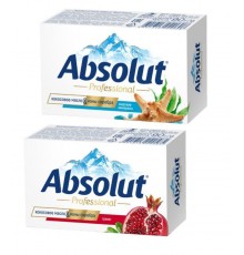 Мыло туалетное ABSOLUT Professional MIX (Гранат и морские минералы) кратно 2-м шт (24/уп) 6269
