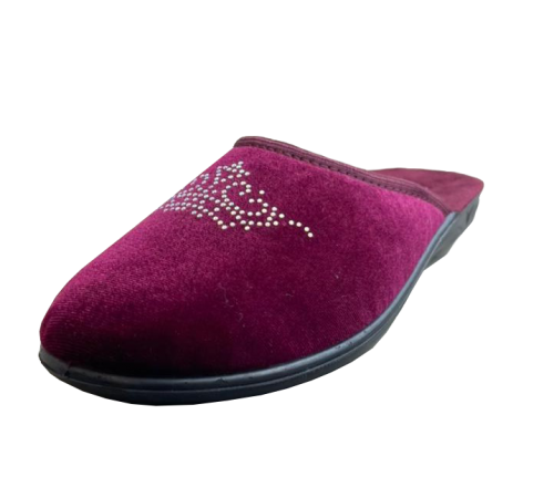 Тапочки женские комнатные Текстиль подошва: ПУ арт, 90-3 (36-41)рр  6пар