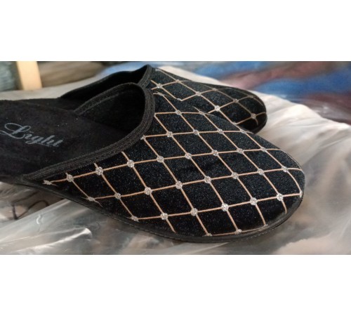 Тапочки Женские комнатные закрытые подошва ЭВА арт. 90-11 (36-41рр) 6 пар