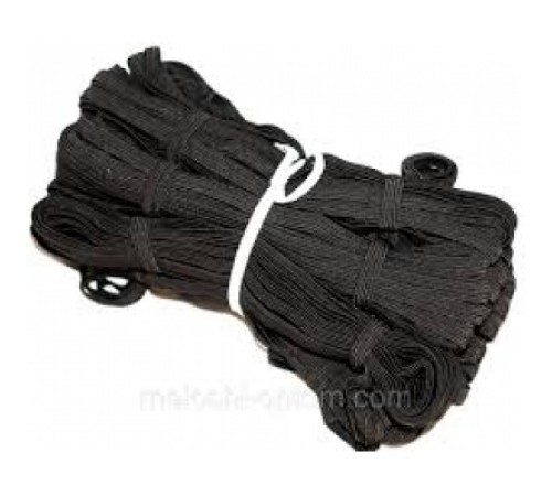 Резинка д/белья черная узкая 10 МЕТРОВ Россия(10шт/уп)