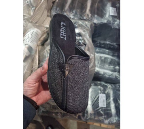 Тапочки Мужские комнатные закрытые подошва ЭВА арт. 93-6 (41-46рр) 6 пар