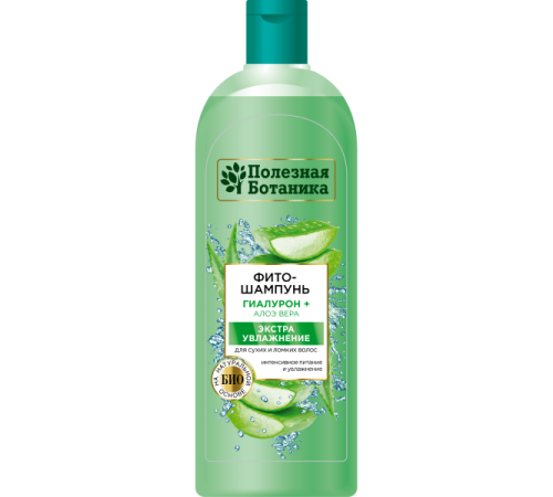 Фито-шампунь «Полезная ботаника» для сухих и ломких волос,430 г арт 7178 (15/у)