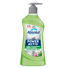Моющее средство д/посуды бальзам «Absolut» Power Activ листья алоэ и магнолия, 500 г 12/к 9120