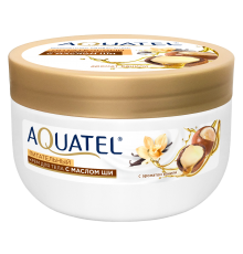 Крем для тела AQUATEL с маслом Ши "Питательный" банка 245мл (12/у) арт.2483