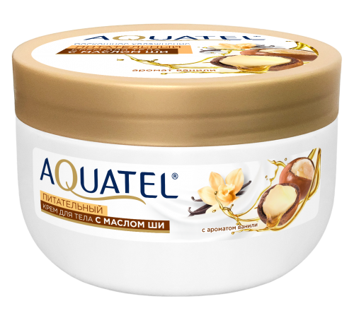 Крем для тела AQUATEL с маслом Ши "Питательный" банка 245мл (12/у) арт.2483