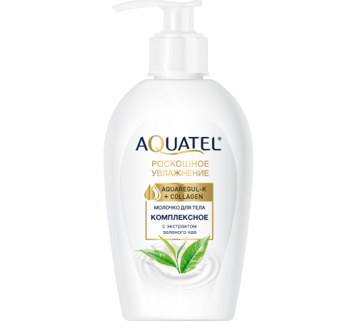 Молочко для тела «AQUATEL» с экстрактом зеленого чая 270г 10шт/кор арт.2654
