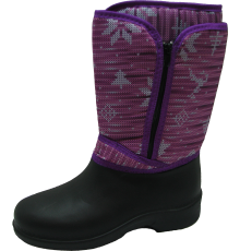 Сапоги женские липучка, оксфорд Флис арт189, 36-41рр (6шт/уп)