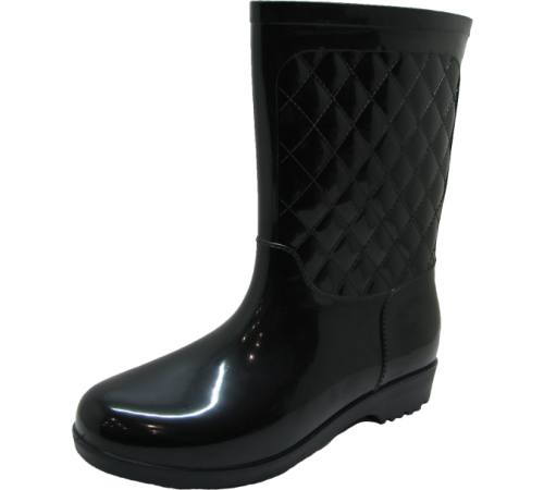 Сапоги женские  ПВХ  нетканное полотно арт 064/н (р.36-41) 6/упак