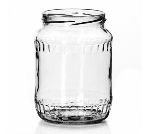 Стеклобанка 0,72л. d82 кубик Т/О (15ШТ/УП)