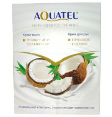 Косметический подарочный набор "AQUATEL" интенсивное питание, 164,25 г (6/уп) арт 2683