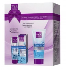 Косметич подарочный набор "TOLK PHARM" супер увлажнение + комфорт, 245,6 г 6шт/кор арт 2684