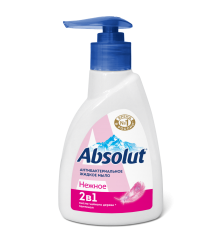 Крем-мыло жидкое ''ABSOLUT 2в1" Антибактериальное нежное 500г 12шт/кор арт 5213/12