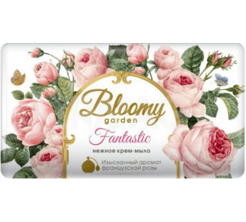 Крем-мыло твердое "Bloomy garden" Fantastic, 90 гр. 24/кор арт 6233