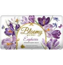 Крем-мыло твердое "Bloomy garden" Euphoria, 90 гр. 24/кор арт. 6234