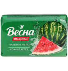 Мыло туалетное ВЕСНА Ассорти сочный арбуз, 90 г (72/уп) арт 6265