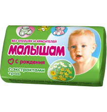 Мыло м Малышам с экстрактами трав, 90 г. (72/уп) арт 6280