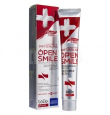 Зубная паста TOLK Open smile инновацион TRADITIONS OF SWITZERLAND 100г в пенал 36/к 8065/1