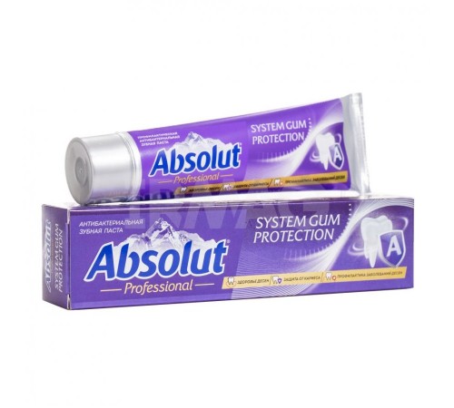 Зубная паста ABSOLUT Professionall system gum 110г (систм защит десен,профилак болезн и воспал) 8113