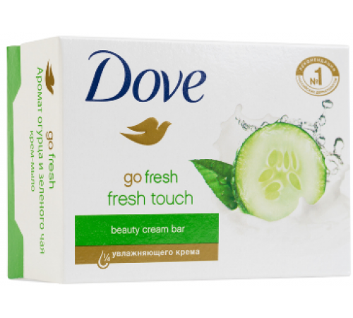 DOVE Крем-мыло Прикосновение свежести/Refreshing 90г