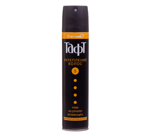 ТАФТ Лак 225мл POWER Укрепление волос,мегафиксация 225мл