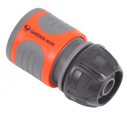 Коннектор с аквастопом Garden Жук 1/2' арт. 323025-00