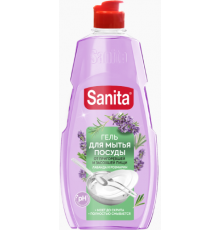 Sanita Жидкость д/посуды Лаванда и розмарин 450мл*