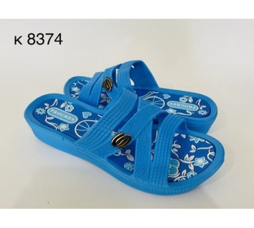 Пена женская Progres 128 Танкетка Синий/Синий (8шт/уп.,р.36-41) 8374