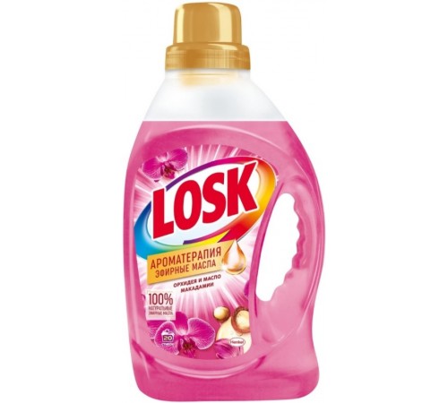 Losk Жидкое средство для стирки Орхидея и масло макадамии 1,46л