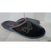 Тапочки женские комнатные Текстиль подошва: ПУ арт, 90-4 (36-41)рр  6пар