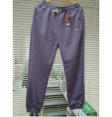 Штаны женские спорт с монжетами Круто QI №А203 один цвет в растовке ФЕОЛЕТОВЫЙ (XL-6XL) (6шт/уп)