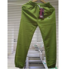 Штаны женские спорт с монжетами Круто QI №А203 один цвет в растовке ОЛИВКОВЫЙ (XL-6XL) (6шт/уп)