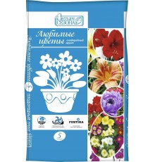 Грунт Плодородный Четыре сезона "Любимые цветы" 5л