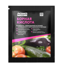 Борная кислота 50г Лама Торф