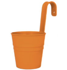 Декоративное настенное ведро (оранжевый)ЭП 706464