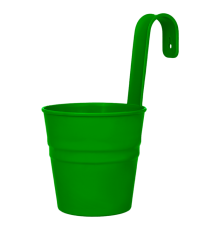 Декоративное настенное ведро (зеленый)ЭП 706471