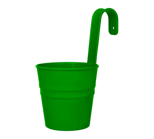 Декоративное настенное ведро (зеленый)ЭП 706471