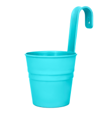 Декоративное настенное ведро (бирюзовый)ЭП 706488