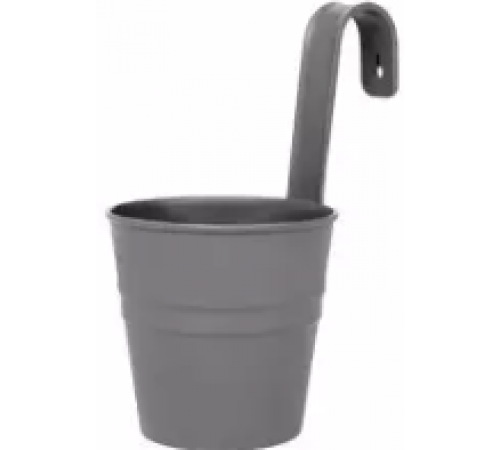Декоративное настенное ведро (серый)ЭП 641178