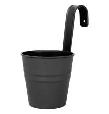 Декоративное настенное ведро (антрацит)ЭП 641161