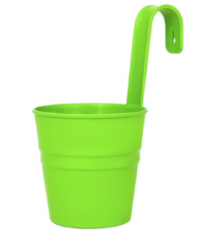 Декоративное настенное ведро (салатовый)ЭП 706419