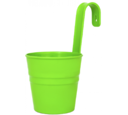 Декоративное настенное ведро (салатовый)ЭП 706419