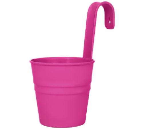 Декоративное настенное ведро (розовый)ЭП 706396