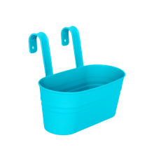 Декоративное настенное ведро большое (голубой)ЭП 275723