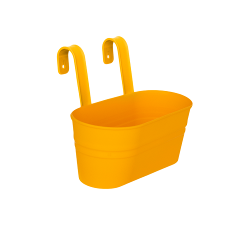 Декоративное настенное ведро большое (желтый)ЭП 275747