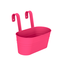 Декоративное настенное ведро большое (розовый)ЭП 275730