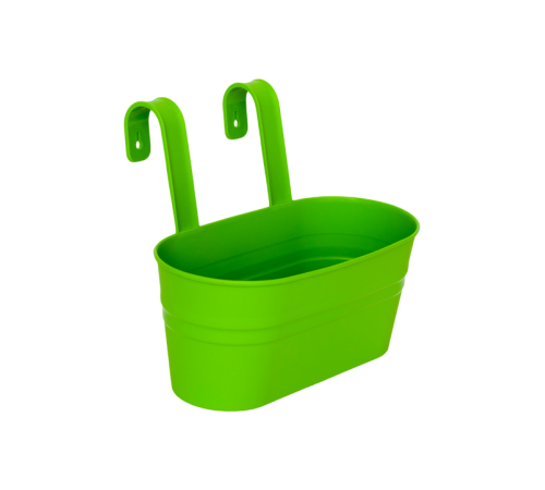 Декоративное настенное ведро большое (салатовый)ЭП 275754
