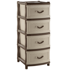 Комод  "Элластик" с фасадом Плетёнка (какао)ЭП 805194