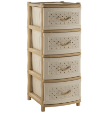 Комод  "Элластик" с фасадом Сетка (бежевый)ЭП 805118