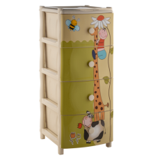 Комод "Элластик" с рисунком на фасаде (Жираф)ЭП 332939