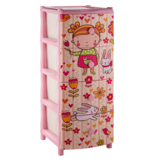 Комод "Элластик" с рисунком на фасаде (Девочка)ЭП 332922